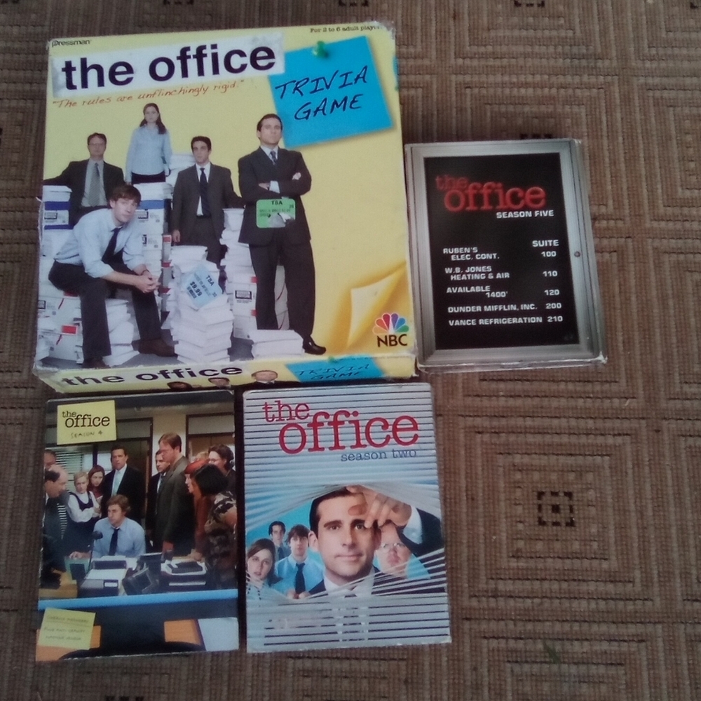 The Office Trivia Game Set+Dvd